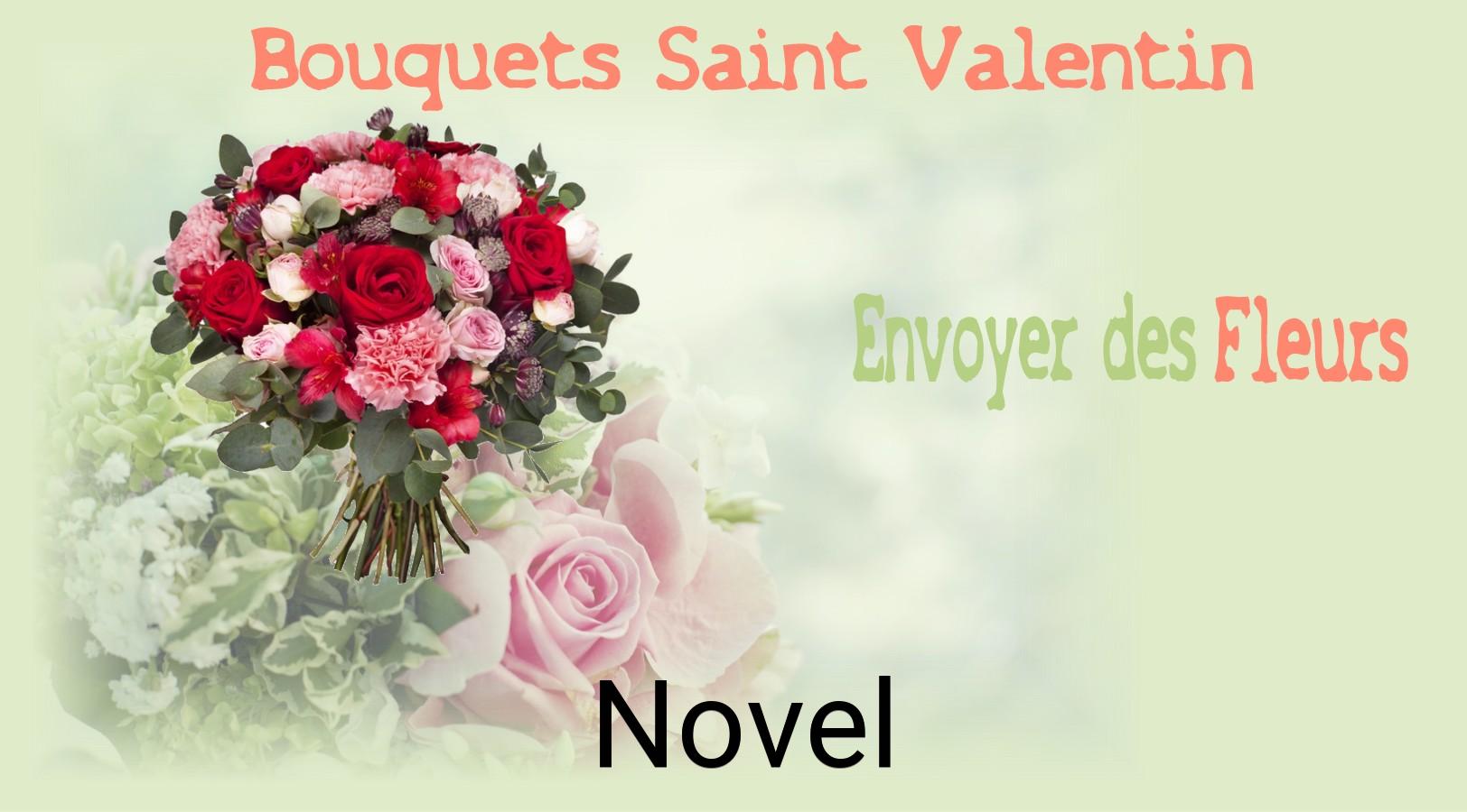 Roses de Saint-Valentin livrées à Novel